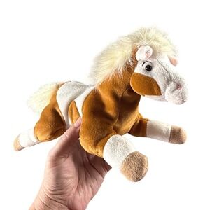 Dreamworks Spirit Plush Horse Brown White Pony Stuffed Animal 12" Toy Soft Plush